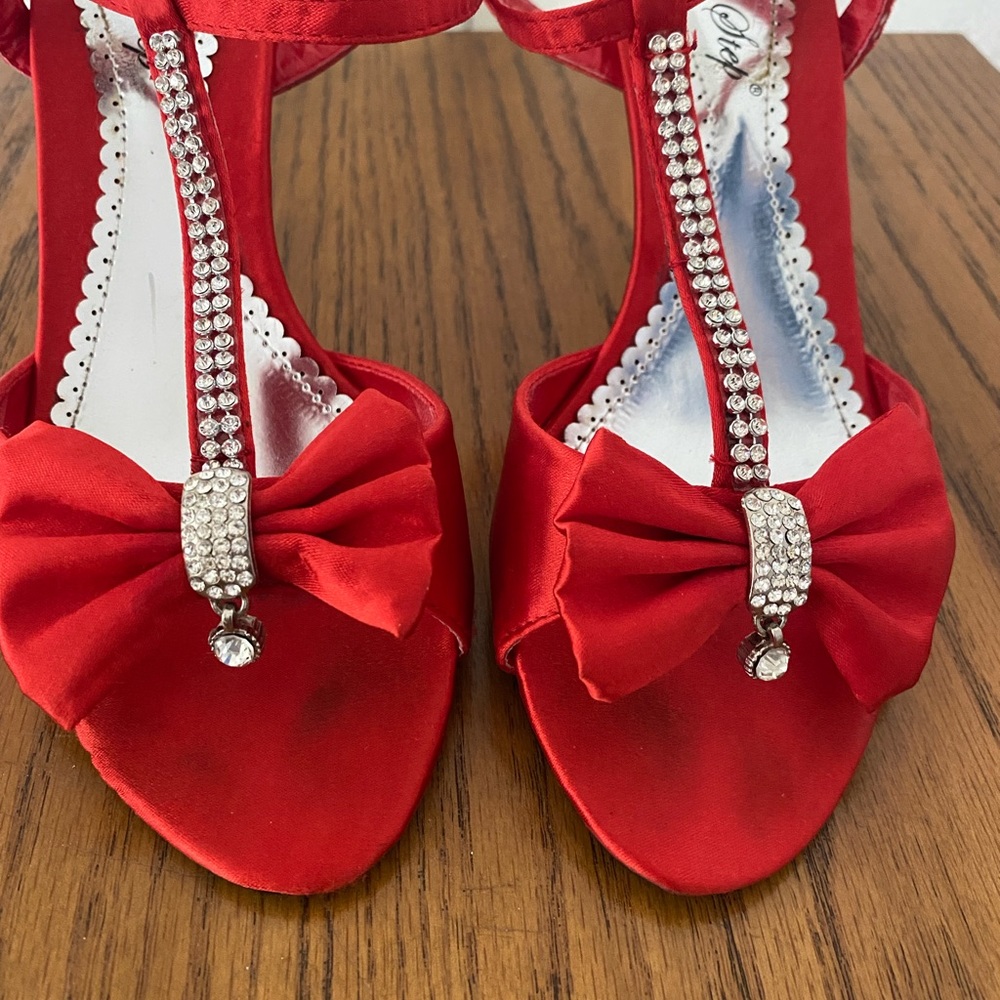 Sexy Step Rose Red Sandals